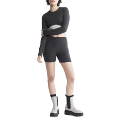 New ✨ Calvin Klein Sweater Lounge Sleep Shorts Charcoal Heather 🛒 -Outlet Calvin Klein Store unnamed file 1002