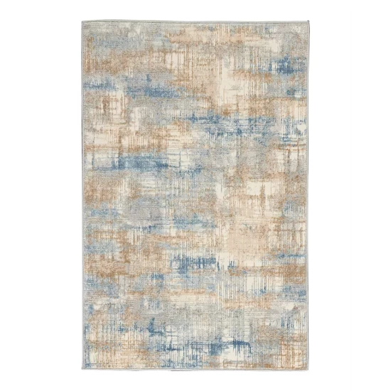 Deals ๐งจ Calvin Klein CK950 Rush Area Rug, 3' X 5' Ivory/blue โ 1 Deals ๐งจ Calvin Klein CK950 Rush Area Rug, 3' X 5' Ivory/blue โ
