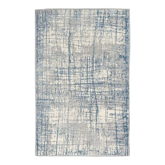 Deals ๐งจ Calvin Klein CK950 Rush Area Rug, 3' X 5' Ivory/blue โ 5 Deals ๐งจ Calvin Klein CK950 Rush Area Rug, 3' X 5' Ivory/blue โ - Image 5