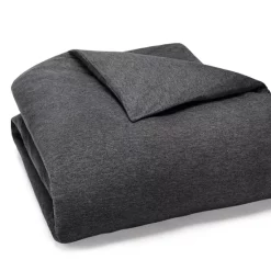 Hot Sale 🔥 Calvin Klein Modern Cotton Jersey Body Solid Duvet Cover, King Charcoal 🎁 -Outlet Calvin Klein Store unnamed file 106