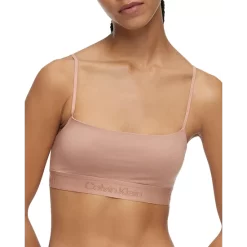 Cheapest 💯 Calvin Klein Standards Unlined Bralette Clay ⌛