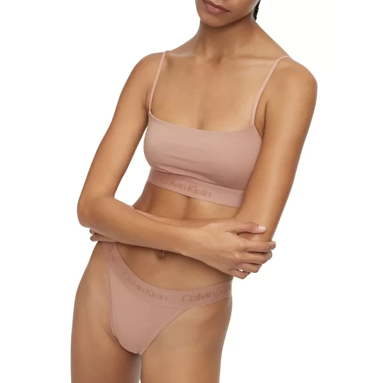 Cheapest 💯 Calvin Klein Standards Unlined Bralette Clay ⌛ 4 Cheapest 💯 Calvin Klein Standards Unlined Bralette Clay ⌛ - Image 4