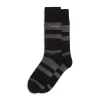 Deals ✔️ Calvin Klein Striped Crew 🧦 Socks Black 🥰