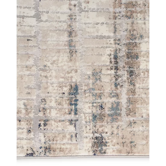 Promo 🥰 Calvin Klein CK022 Infinity IFN02 Area Rug, 5'3" X 7'3" Ivory Grey 👏 2 Promo 🥰 Calvin Klein CK022 Infinity IFN02 Area Rug, 5'3" X 7'3" Ivory Grey 👏 - Image 2