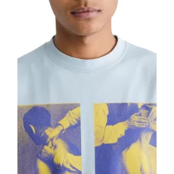 Top 10 😍 Calvin Klein Standards Photo Collage Graphic Tee Dove Blue 🔔 -Outlet Calvin Klein Store unnamed file 1181