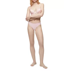 Deals 💯 Calvin Klein Seductive Comfort Lotus Floral 👙 Bikini Pink Shell ⌛ -Outlet Calvin Klein Store unnamed file 1210