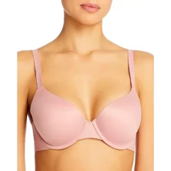 Deals 😉 Calvin Klein Liquid Touch Underwire Bra Alluring Blush 🧨