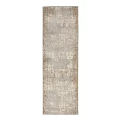 Deals 😍 Calvin Klein CK950 Rush Runner Area Rug, 2'3 X 7' Ivory/blue 🎉 -Outlet Calvin Klein Store unnamed file 1272