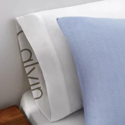 Flash Sale 👏 Calvin Klein Ray King Sham, Pair Periwinkle 💯 -Outlet Calvin Klein Store unnamed file 1300