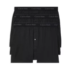 Cheapest 🌟 Calvin Klein Traditional Boxers, Pack Of 3 White 🎁