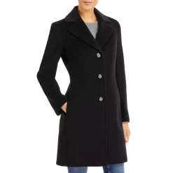Hot Sale 👏 Calvin Klein Mid-Length 🧥 Coat Black 😀 -Outlet Calvin Klein Store unnamed file 14