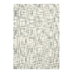 New 💯 Calvin Klein CK820 Tucson Area Rug, 5'3" X 7'5" Ivory/light Gray 🔔