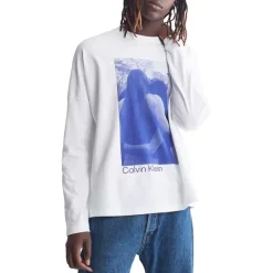 Cheapest 🧨 Calvin Klein Standards Frisbee Graphic Tee Brilliant 🧨