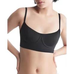 Best Pirce 🎁 Calvin Klein Bonded Flex Unlined Balconette Bralette Red Carpet 💯