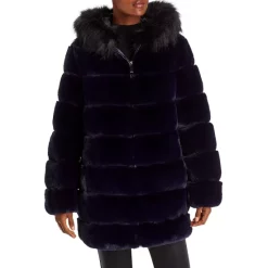 Cheapest 👍 Calvin Klein Faux Fur Jacket Navy ⌛ -Outlet Calvin Klein Store unnamed file 183