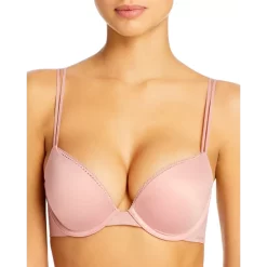 Cheapest 👍 Calvin Klein Liquid Touch Push-Up Plunge Bra Black 👏 -Outlet Calvin Klein Store unnamed file 274