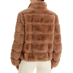 Brand new 😀 Calvin Klein Faux Fur Jacket Dark Camel ❤️ -Outlet Calvin Klein Store unnamed file 291