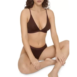Top 10 🛒 Calvin Klein Form To Body Lightly Lined Triangle Bralette Stone 🧨 -Outlet Calvin Klein Store unnamed file 311