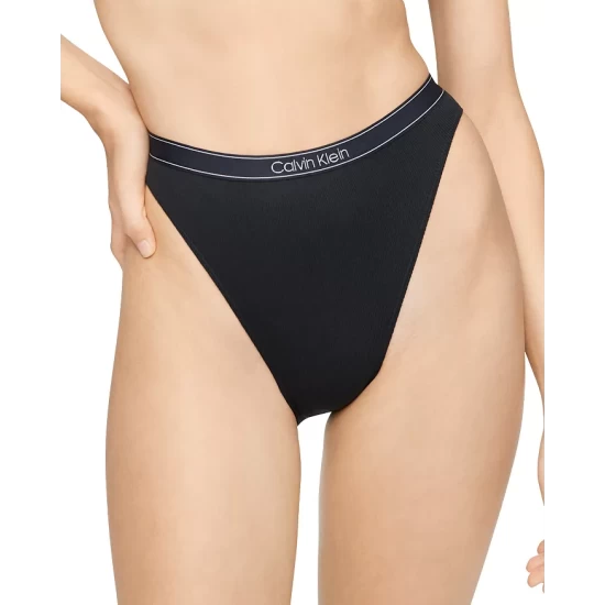 Deals ⌛ Calvin Klein Pure Ribbed High Leg 👙 Bikini Honey Almond ⭐ 5 Deals ⌛ Calvin Klein Pure Ribbed High Leg 👙 Bikini Honey Almond ⭐ - Image 5