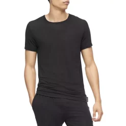 Promo โค๏ธ Calvin Klein Ultra Soft Stretch Solid Tee Grey Heather ๐