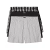 New ⌛ Calvin Klein Traditional Boxers, Pack Of 3 Gray/black 🥰