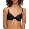 Wholesale 💯 Calvin Klein Sheer Marquisette Spacer Demi Bra Black 🧨