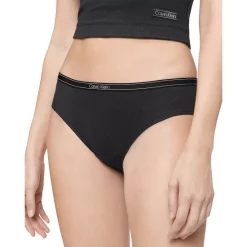Best Pirce ❤️ Calvin Klein Pure Ribbed Hipster Black 🛒