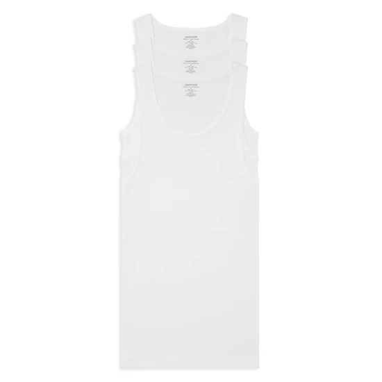 Best Pirce ๐ Calvin Klein Classic Tanks, Pack Of 3 White โค๏ธ 4 Best Pirce ๐ Calvin Klein Classic Tanks, Pack Of 3 White โค๏ธ - Image 4