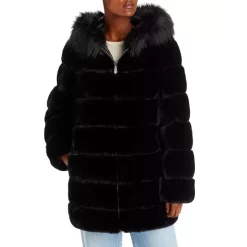Cheap ⭐ Calvin Klein Faux Fur Jacket Black 🎉 -Outlet Calvin Klein Store unnamed file 43