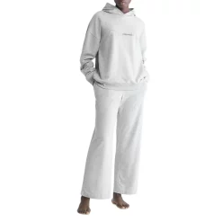 Coupon 💯 Calvin Klein Embossed Icon Lounge Hoodie Grey Heather 👏 -Outlet Calvin Klein Store unnamed file 444