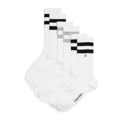 Top 10 👏 Calvin Klein Double Stripe Crew 🧦 Socks, Pack Of 3 Black 👏 -Outlet Calvin Klein Store unnamed file 461