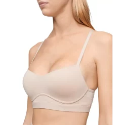 Wholesale 🧨 Calvin Klein Perfectly Fit Flex Lightly Lined Wirefree Bralette 🩴 Sandalwood 🔥 -Outlet Calvin Klein Store unnamed file 505