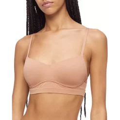 Wholesale 🧨 Calvin Klein Perfectly Fit Flex Lightly Lined Wirefree Bralette 🩴 Sandalwood 🔥 -Outlet Calvin Klein Store unnamed file 507