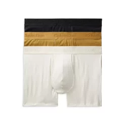 Budget ⌛ Calvin Klein Standards Boxer Briefs, Pack Of 3 Classic Navy/sage Meadow/black 🧨