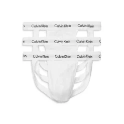 Hot Sale 🎉 Calvin Klein Cotton Stretch Jock Straps, Pack Of 3 Black ❤️