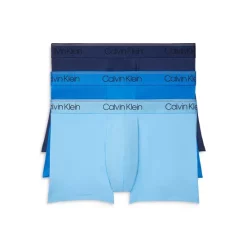 Wholesale 🎁 Calvin Klein Microfiber Stretch Wicking Low Rise Trunks, Pack Of 3 Black 🥰