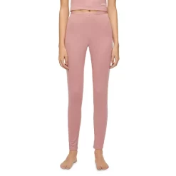 Promo ๐งจ Calvin Klein Pure Ribbed Leggings Red Grape โจ