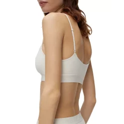 Coupon 👍 Calvin Klein Standards Unlined Bralette Bone White 🎁 -Outlet Calvin Klein Store unnamed file 579