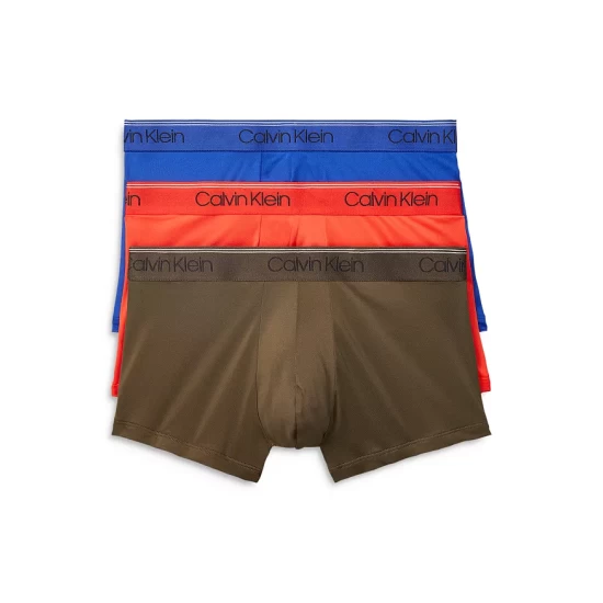 Wholesale 🎁 Calvin Klein Microfiber Stretch Wicking Low Rise Trunks, Pack Of 3 Black 🥰 3 Wholesale 🎁 Calvin Klein Microfiber Stretch Wicking Low Rise Trunks, Pack Of 3 Black 🥰 - Image 3