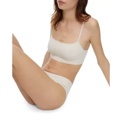 Coupon 👍 Calvin Klein Standards Unlined Bralette Bone White 🎁 -Outlet Calvin Klein Store unnamed file 580