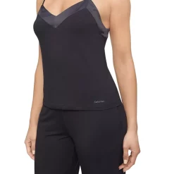 Discount ✔️ Calvin Klein Satin Trim Lounge Camisole Black ⭐ -Outlet Calvin Klein Store unnamed file 583