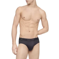 Deals 🛒 Calvin Klein Micro Stretch Wicking Briefs, Pack Of 3 Black 🥰 -Outlet Calvin Klein Store unnamed file 598