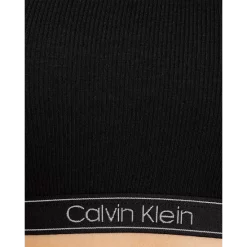 Deals 👍 Calvin Klein Pure Ribbed Unlined Bralette White 🎉 -Outlet Calvin Klein Store unnamed file 614