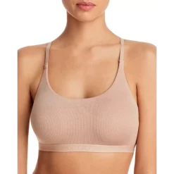 Deals 👍 Calvin Klein Pure Ribbed Unlined Bralette White 🎉 -Outlet Calvin Klein Store unnamed file 616