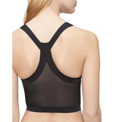 Cheapest 🔥 Calvin Klein Invisibles Comfort V Neck Mesh Bralette Black 🎉 -Outlet Calvin Klein Store unnamed file 675