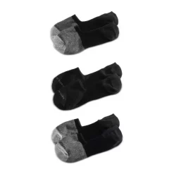 Discount 🌟 Calvin Klein Color-Blocked Liner 🧦 Socks, Set Of 3 Gray/black 👏
