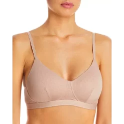 Best deal 🎁 Calvin Klein Pure Ribbed Lightly Lined Bralette Black 🔔 -Outlet Calvin Klein Store unnamed file 752