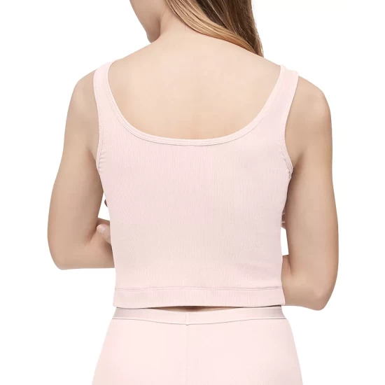 Cheapest โญ Calvin Klein Pure Ribbed Cropped Tank Barely Pink ๐ 2 Cheapest โญ Calvin Klein Pure Ribbed Cropped Tank Barely Pink ๐ - Image 2