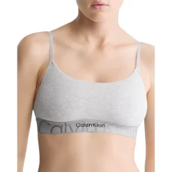 Hot Sale 🧨 Calvin Klein Embossed Icon Cotton Unlined Bralette Black 🔔 -Outlet Calvin Klein Store unnamed file 815