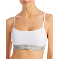 Hot Sale 🧨 Calvin Klein Embossed Icon Cotton Unlined Bralette Black 🔔 -Outlet Calvin Klein Store unnamed file 816